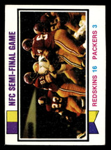 1973 Topps #135 NFC Semi-Final Game VG-EX ID: 409833 1973 Topps #135 NFC Semi-Final Game VG-EX ID: 409833