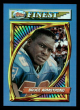 1994 Topps Finest Refractors #55 Bruce Armstrong Near Mint  ID: 410180