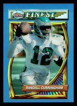 1994 Topps Finest Refractors #69 Randall Cunningham Near Mint  ID: 410192
