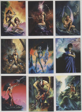 1994 Cardz Julie Bell Fantasy Art Base Set 45 + Checklist Total 46  #*sku36223