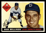 1955 Topps #111 Bob Milliken Excellent  ID: 410441