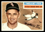 1956 Topps #118A Nellie Fox Grey Backs Very Good  ID: 410483
