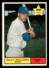 1961 Topps #141 Billy Williams Excellent+ RC Rookie  ID: 410592