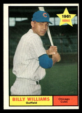 1961 Topps #141 Billy Williams Excellent RC Rookie  ID: 410593