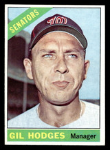 1966 Topps #386 Gil Hodges MG Excellent+  ID: 410707