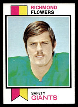 1973 Topps #166 Richmond Flowers Ex-Mint RC Rookie 1973 Topps #166 Richmond Flowers Ex-Mint RC Rookie