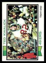 1973 Topps #330 Ted Kwalick Ex-Mint 