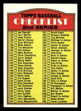 1972 Topps #103 Checklist 133-263 Ex-Mint  ID: 411272