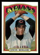 1972 Topps #261 Steve Mingori Near Mint  ID: 411523