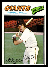 1977 Topps #57 Marc Hill Ex-Mint Miscut 