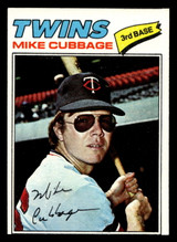 1977 Topps #149 Mike Cubbage Ex-Mint Miscut 