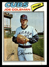 1977 Topps #219 Joe Coleman Ex-Mint 