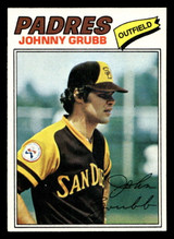 1977 Topps #286 Johnny Grubb Near Mint+ 