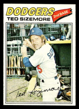1977 Topps #366 Ted Sizemore Near Mint 1977 Topps #366 Ted Sizemore Near Mint