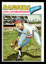 1977 Topps #378 Jim Umbarger Ex-Mint Miscut 