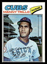 1977 Topps #395 Manny Trillo Ex-Mint Miscut 