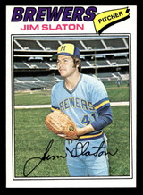 1977 Topps #604 Jim Slaton Near Mint 1977 Topps #604 Jim Slaton Near Mint