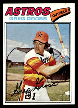 1977 Topps #614 Greg Gross Ex-Mint 