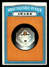 1972 Topps #622 MVP Award VG-EX 