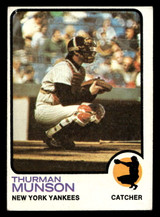 1973 Topps #142 Thurman Munson VG-EX  ID: 413120