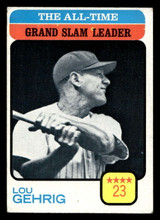 1973 Topps #472 Lou Gehrig ATL Excellent  ID: 413142