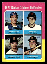1975 Topps #620 Gary Carter/Marc Hill/Dan Meyer/Leon Roberts Rookie Catchers Outfielders Very Good RC Rookie  ID: 413225