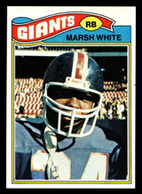 1977 Topps #196 Marsh White Near Mint+  ID: 413424