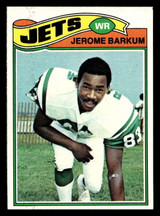 1977 Topps #254 Jerome Barkum Ex-Mint 1977 Topps #254 Jerome Barkum Ex-Mint