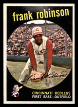 1959 Topps #435 Frank Robinson Ex-Mint Writing on Card 