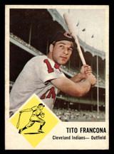 1963 Fleer #12 Tito Francona Excellent  ID: 413836