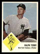 1963 Fleer #26 Ralph Terry Excellent  ID: 413850