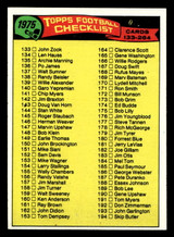 1975 Topps #251 Checklist 133-264 Near Mint+ 