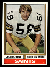 1974 Topps #417 Joe Federspiel Near Mint 1974 Topps #417 Joe Federspiel Near Mint