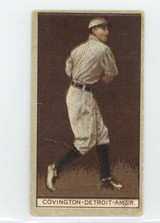 1912 T207 Brown Background Tex Covington Recruit Tigers ID: 413038