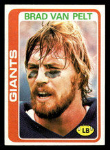 1978 Topps #270 Brad Van Pelt Near Mint 1978 Topps #270 Brad Van Pelt Near Mint