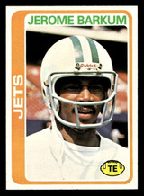 1978 Topps #442 Jerome Barkum Near Mint 1978 Topps #442 Jerome Barkum Near Mint