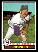 1979 Topps #218 Dennis Leonard Excellent+ 1979 Topps #218 Dennis Leonard Excellent+