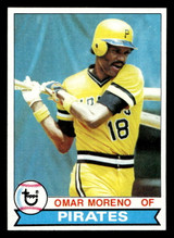1979 Topps #607 Omar Moreno Near Mint 1979 Topps #607 Omar Moreno Near Mint