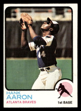 1973 Topps #100 Hank Aaron Excellent+  ID: 417516