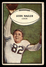 1953 Bowman #54 Gern Nagler G-VG SP  ID: 417719