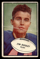 1953 Bowman #80 Jim Dooley Poor 1953 Bowman #80 Jim Dooley Poor
