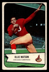 1954 Bowman #12 Ollie Matson G-VG 1954 Bowman #12 Ollie Matson G-VG
