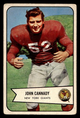 1954 Bowman #19 John Cannady Poor 