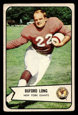 1954 Bowman #43 Buford Long G-VG  ID: 417758