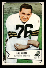 1954 Bowman #52 Lou Groza Very Good 