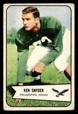 1954 Bowman #69 Ken Snyder G-VG 1954 Bowman #69 Ken Snyder G-VG