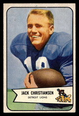 1954 Bowman #100 Jack Christiansen Very Good  ID: 417793