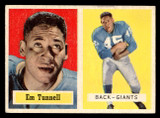 1957 Topps #35 Emlen Tunnell Excellent+  ID: 417821