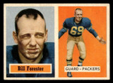 1957 Topps #69 Bill Forester Excellent+ Writing on Back 1957 Topps #69 Bill Forester Excellent+ Writing on Back