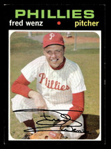 1971 Topps #92 Fred Wenz Excellent+ 1971 Topps #92 Fred Wenz Excellent+